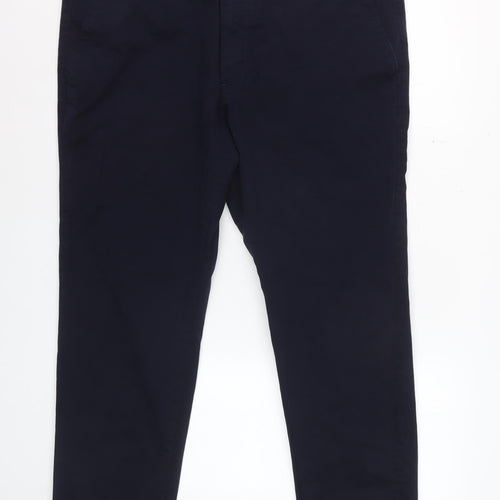 Marks and Spencer Men's Navy Slim Fit Jeans 40W 29L Cotton Stretch