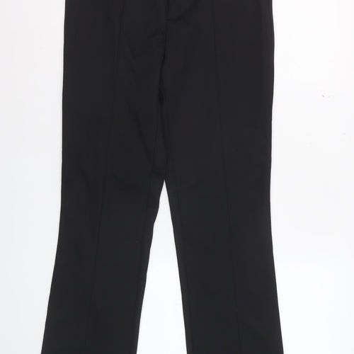 Zara Women Black L Slim Fit Dress Pants Smart Work Trousers