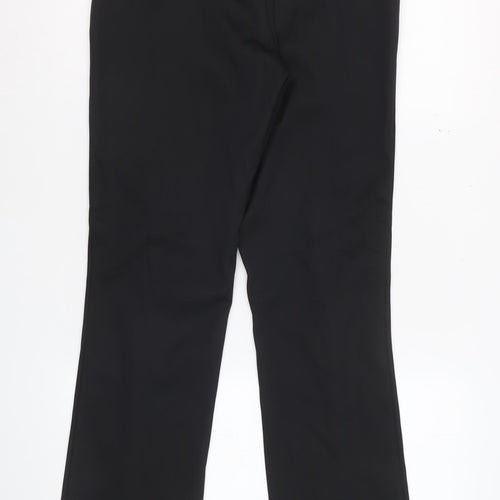 Zara Women Black L Slim Fit Dress Pants Smart Work Trousers