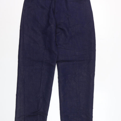 Clockhouse Women Blue 30/32 Chino Straight Leg Trousers