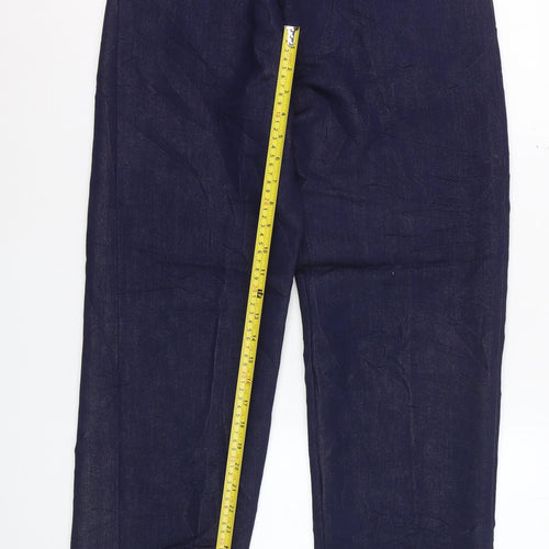 Clockhouse Women Blue 30/32 Chino Straight Leg Trousers