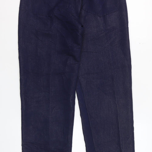 Clockhouse Women Blue 30/32 Chino Straight Leg Trousers