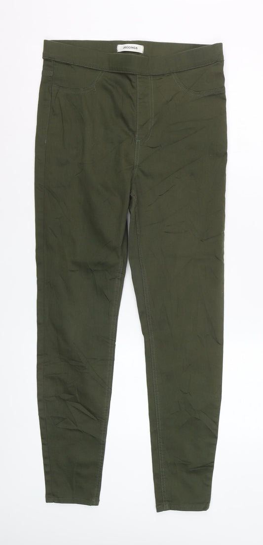 Marks and Spencer Women’s Green Jegging Jeans Size 12 Regular Slim Fit