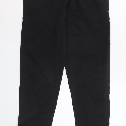 Marks and Spencer Men's Black L Jogger Trousers with Elastic Waist