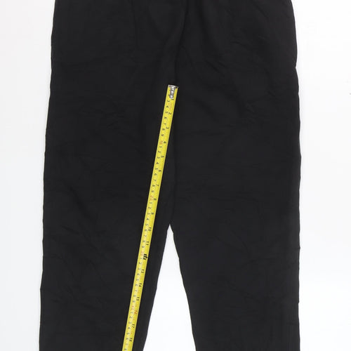 Marks and Spencer Men's Black L Jogger Trousers with Elastic Waist