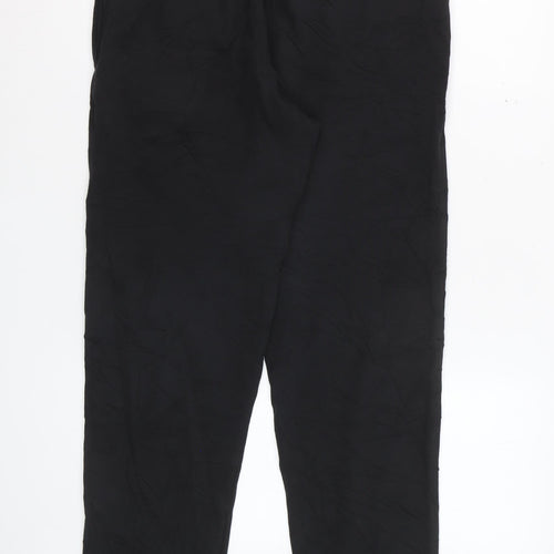 Marks and Spencer Men's Black L Jogger Trousers with Elastic Waist