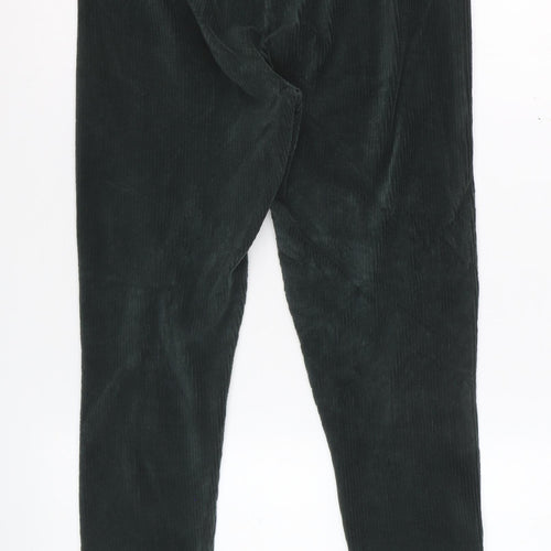 Marks and Spencer Women’s Dark Green Corduroy Leggings Size 14