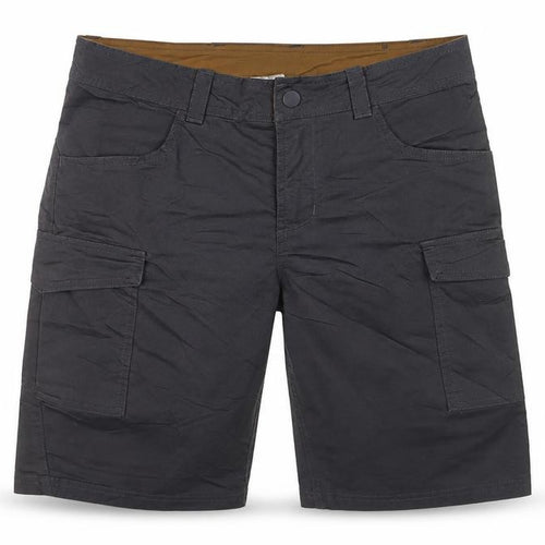 Decathlon Men's Black Cargo Shorts S Regular Fit Cotton Blend