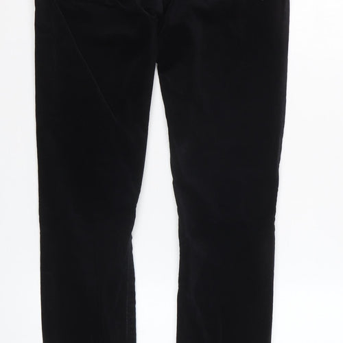 Gap 1969 Women Black Corduroy Always Skinny Trousers Size 26R