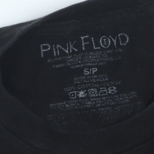 Pink Floyd Women's Black Graphic Rock T-Shirt Size S