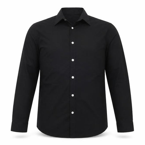 Topman Men’s Black Long Sleeve Formal Dress Shirt M