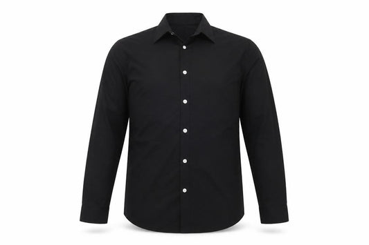 Topman Men’s Black Long Sleeve Formal Dress Shirt M