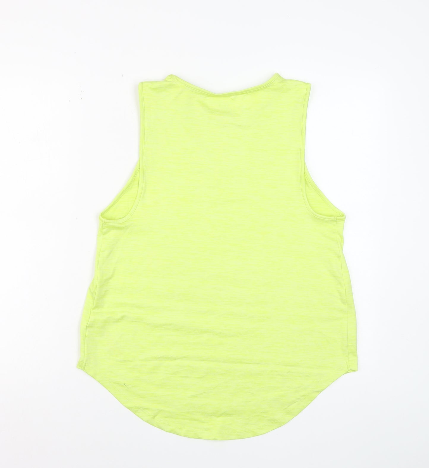 Marks and Spencer Goodmove Yellow Womens Size 10 Sleeveless Tank Top