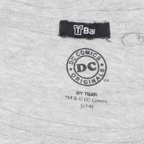 TBar DC Comics Women’s Grey Wonder Woman T-Shirt Size S