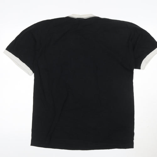 Fila Men's Black XL Crew Neck Short Sleeve T-Shirt