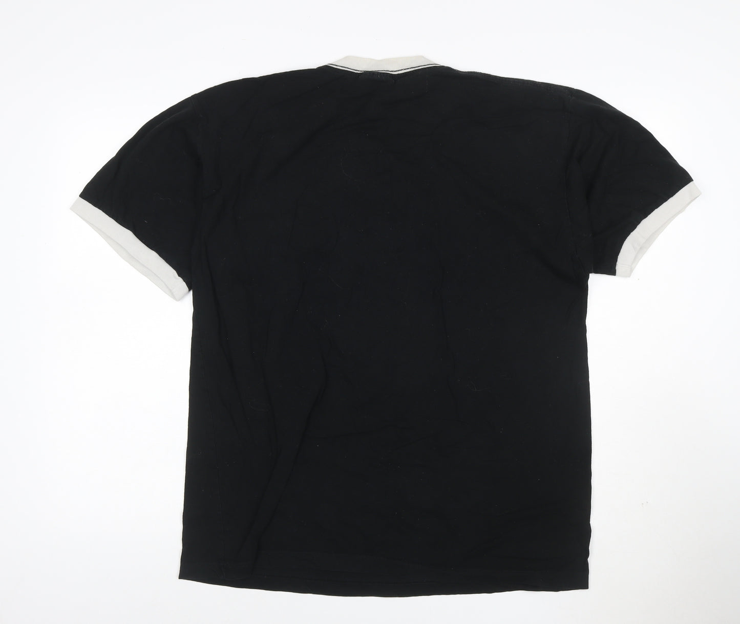 Fila Men's Black XL Crew Neck Short Sleeve T-Shirt