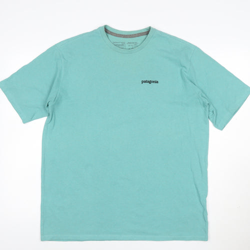 Patagonia Men’s Green Regular Fit Graphic T-Shirt L