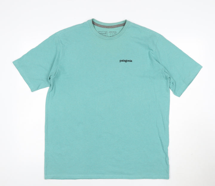 Patagonia Men’s Green Regular Fit Graphic T-Shirt L
