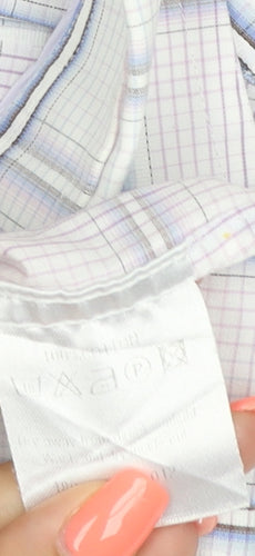 Racing Green Men's Multicoloured Check Cotton Short Sleeve Shirt L