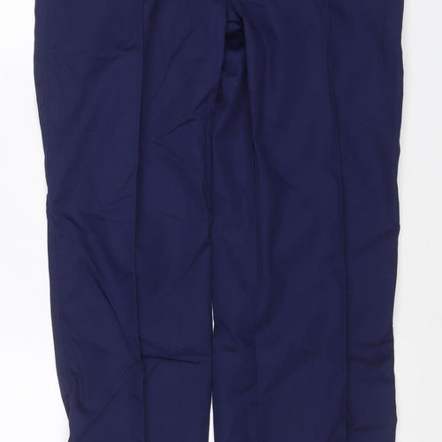 Work in Style Men's Blue 32in Regular Fit Work Trousers