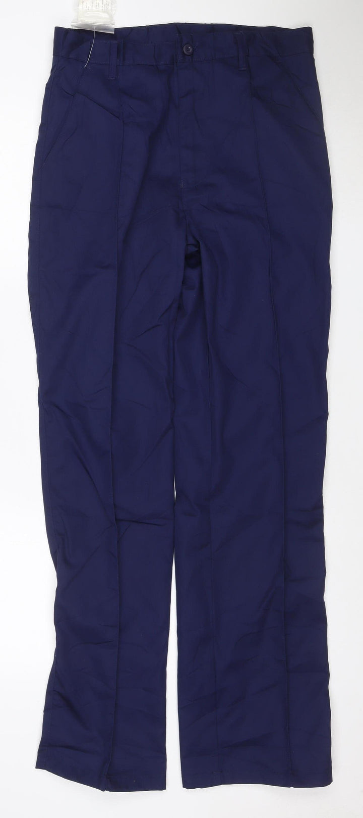 Work in Style Men's Blue 32in Regular Fit Work Trousers