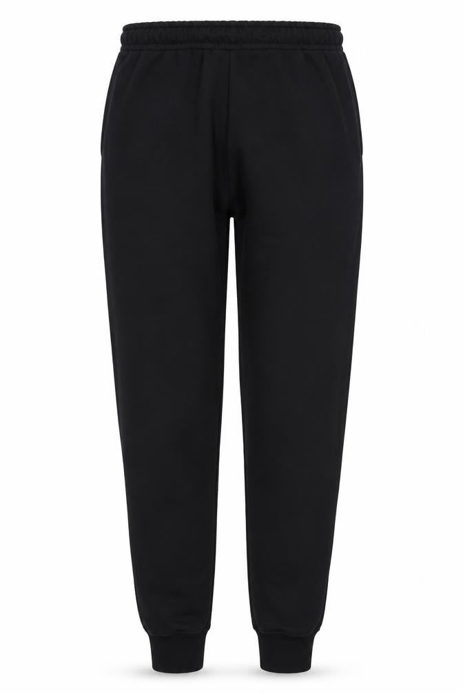 Nike Womens Black XS Jogger Sweatpants Cotton Blend Fleece Tapered Fit