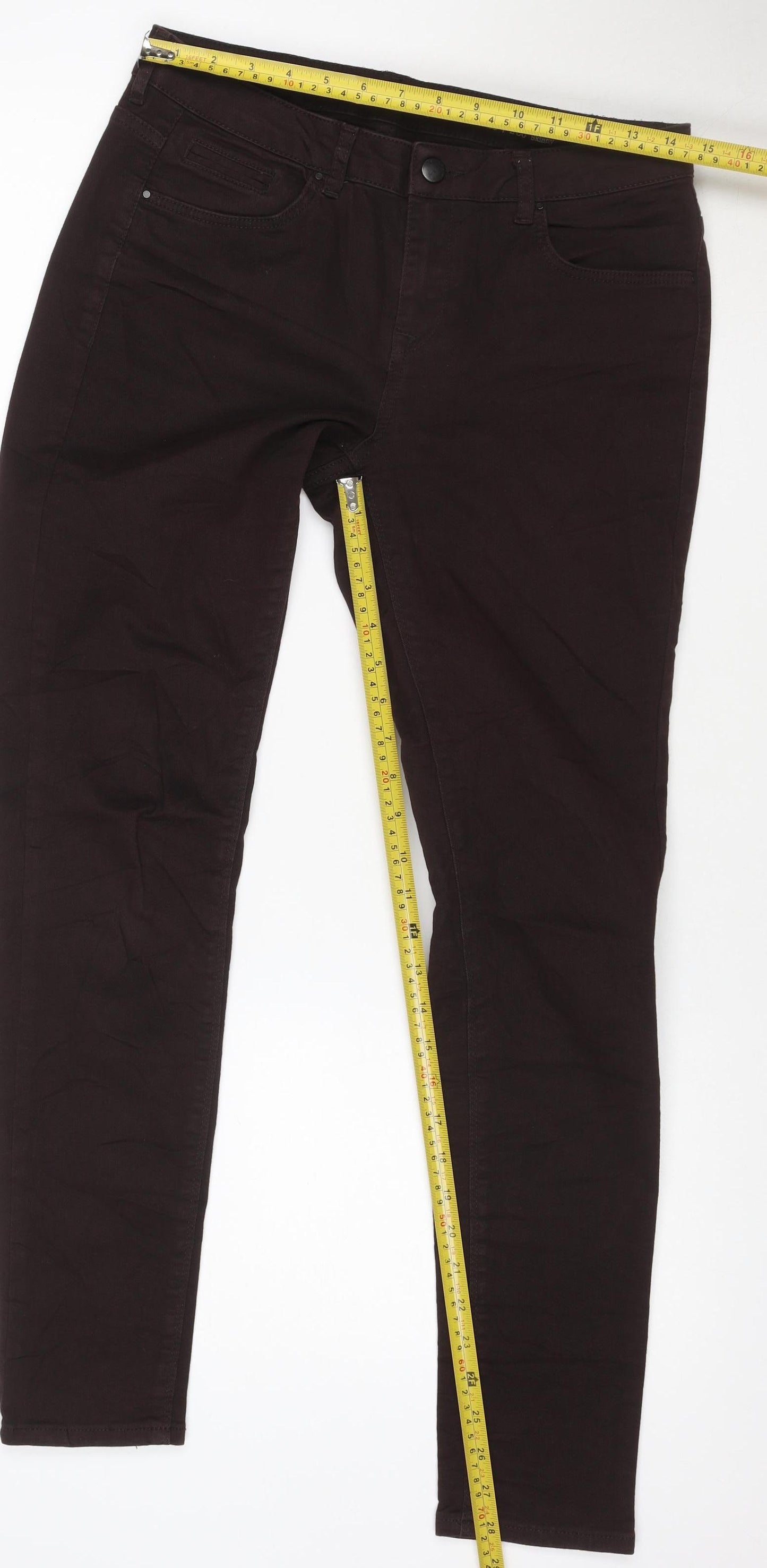 Jigsaw Women’s Brown Richmond Fit Skinny Jeans W28 L30