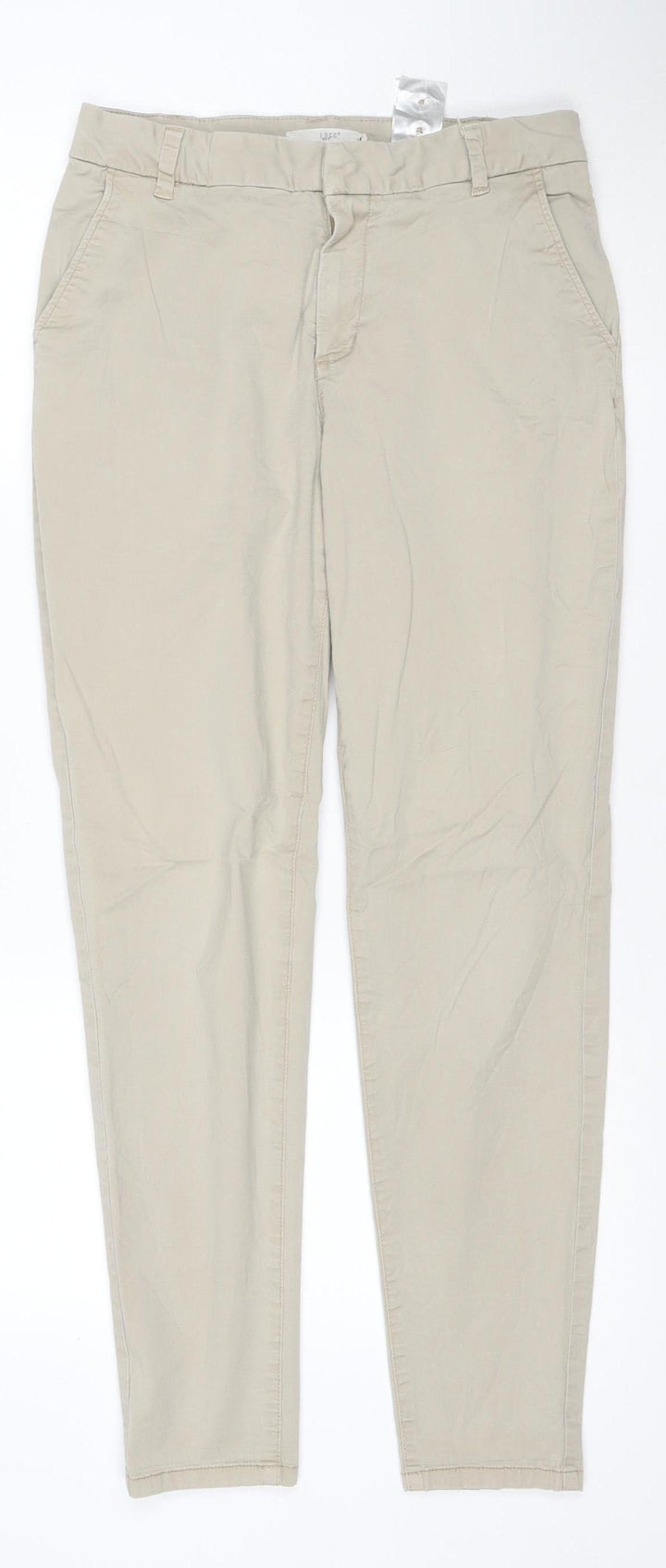 L.O.G.G. Women's Beige Chino Trousers Size 10 Cotton Blend