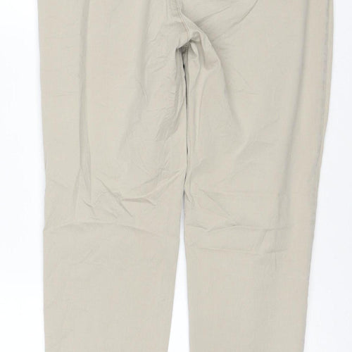 L.O.G.G. Women's Beige Chino Trousers Size 10 Cotton Blend