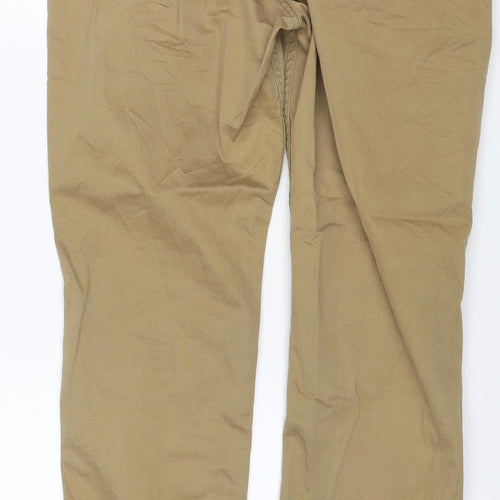 Levi's Men's Beige Chino Trousers 34x32 Cotton Stretch Casual