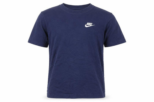 Nike Boys Blue Crew Neck Sports Cotton T-Shirt M
