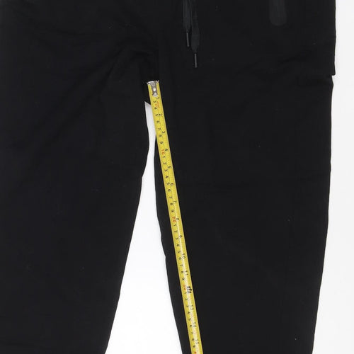 Marks and Spencer Women Black Size 14 Athletic Activewear Shorts