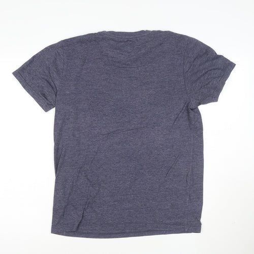 Henleys Originals Men's Blue Graphic Print T-Shirt Size M