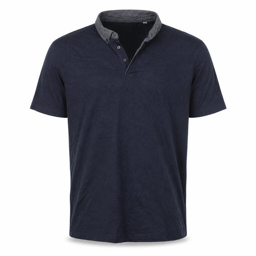 Next Men's Blue Regular Fit Cotton Polo Shirt L