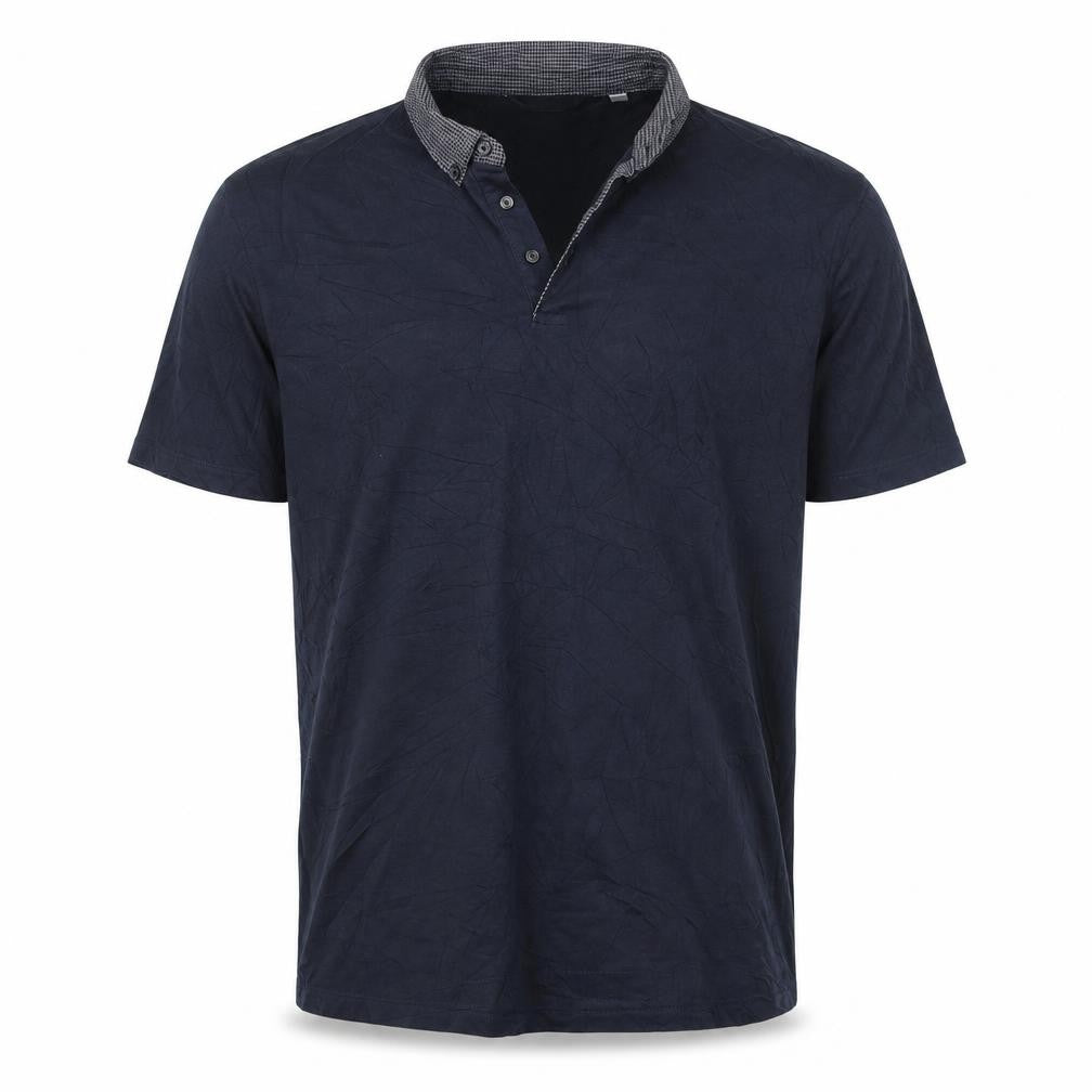 Next Men's Blue Regular Fit Cotton Polo Shirt L
