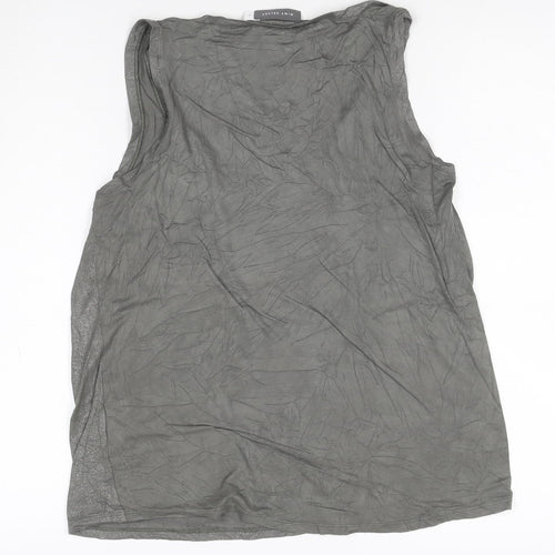 Mint Velvet Womens Grey Viscose Elastane Tank Top M