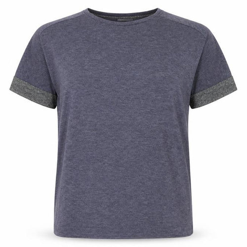 Oliver Bonas Women's Blue Relaxed Jersey T-Shirt Size 10