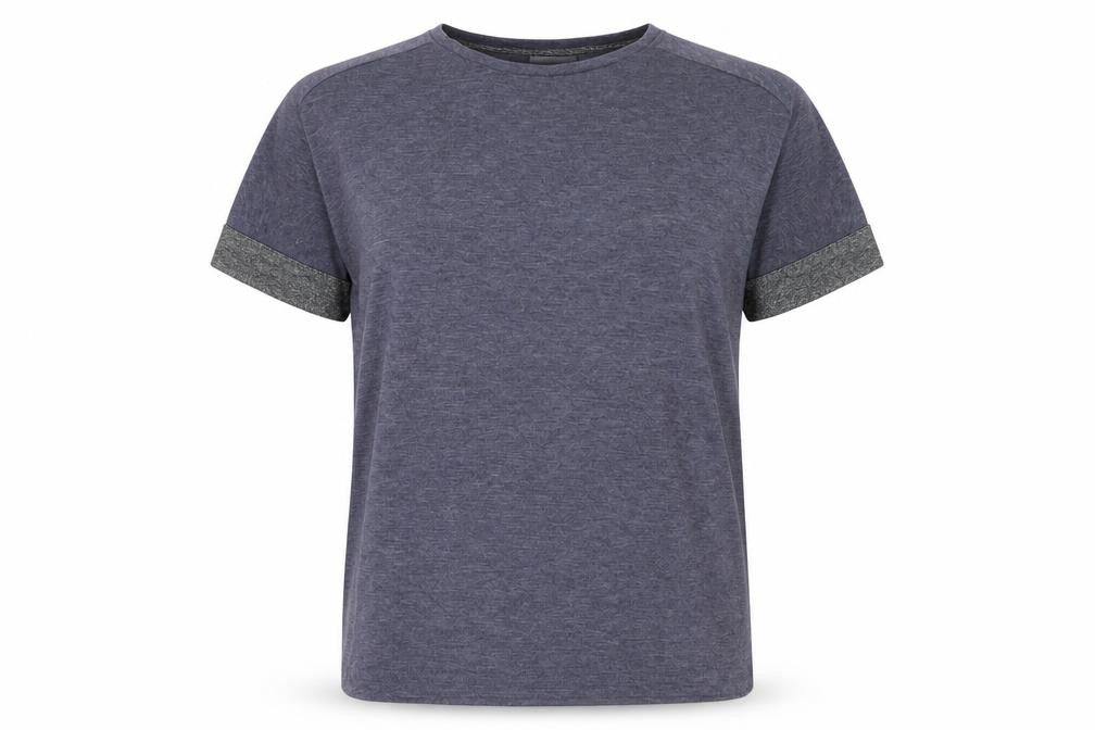 Oliver Bonas Women's Blue Relaxed Jersey T-Shirt Size 10