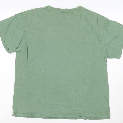H&M Divided Women’s Green Beastie Boys Graphic Cotton T-Shirt S