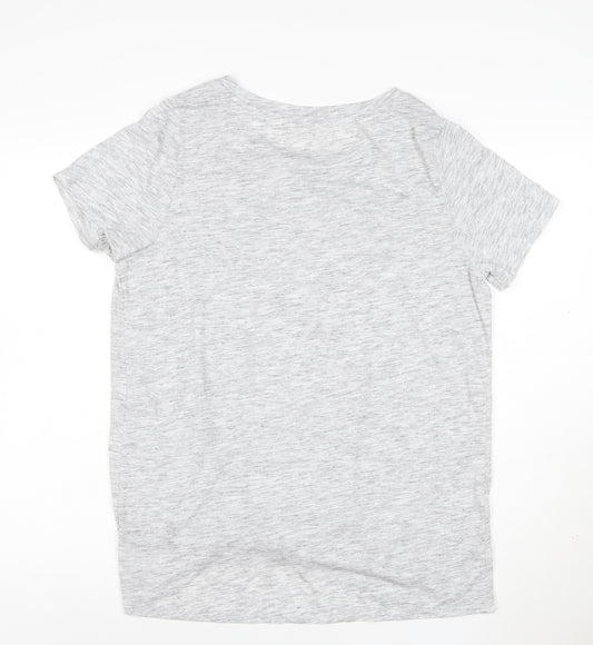 Marks and Spencer Women’s Grey Basic Jersey T-Shirt Size 16