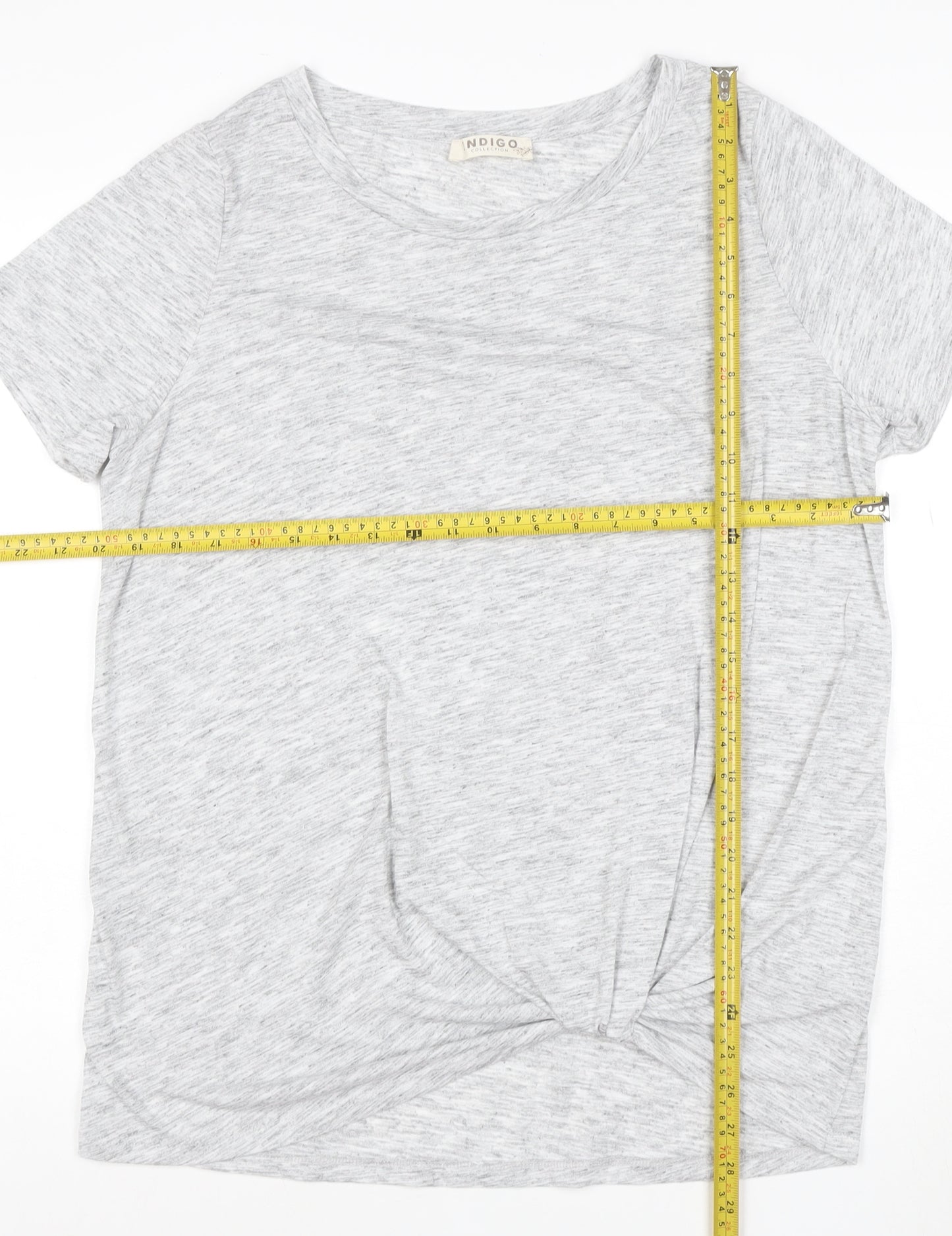 Marks and Spencer Women’s Grey Basic Jersey T-Shirt Size 16