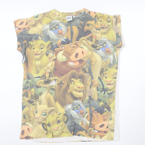 Disney Womens Multicoloured Lion King T-Shirt Size 12