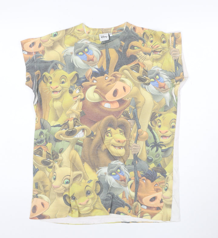 Disney Womens Multicoloured Lion King T-Shirt Size 12