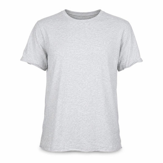 AllSaints Men's Grey Cotton Crew Neck T-Shirt Size L