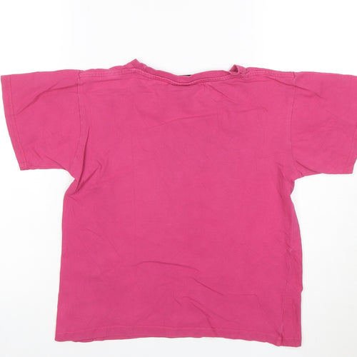 Hoxley Australia Women's Pink Graphic Koala Cotton T-Shirt Size 14