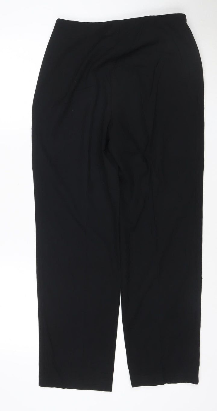 Marks and Spencer Women's Black Size 12 Stretch Work Trousers