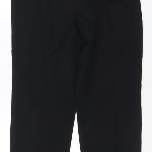 Marks and Spencer Women's Black Size 12 Stretch Work Trousers
