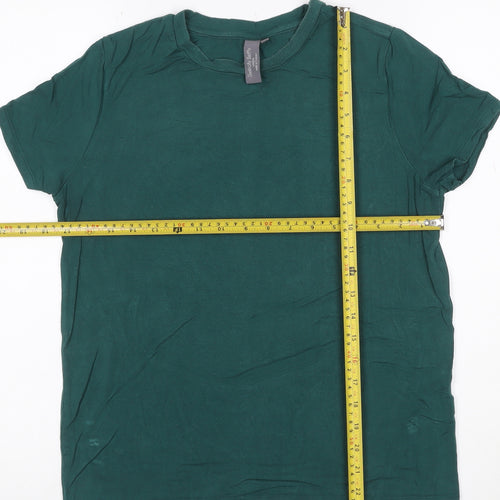 Sweaty Betty Womens Green Short Sleeve Basic T-Shirt Size S