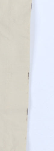 Marks and Spencer Autograph Womens Beige Wide-Leg Trousers Size 14
