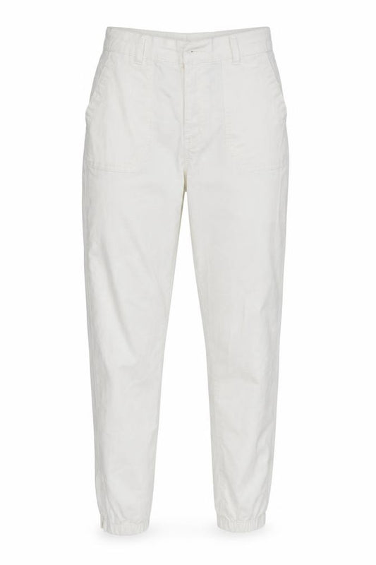 Marks and Spencer Women's Ivory Tapered Jeans Size 10 Regular Fit